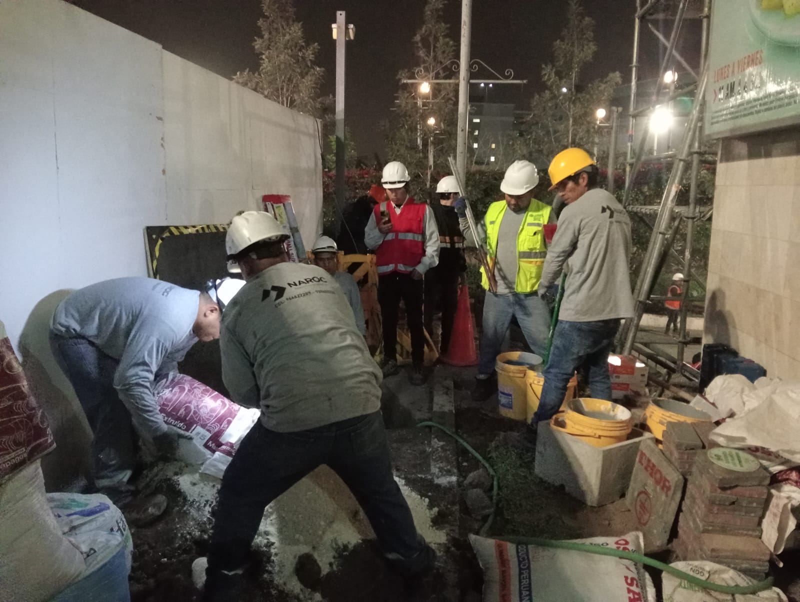 Pozo a tierra - Cliente NAROC SAC